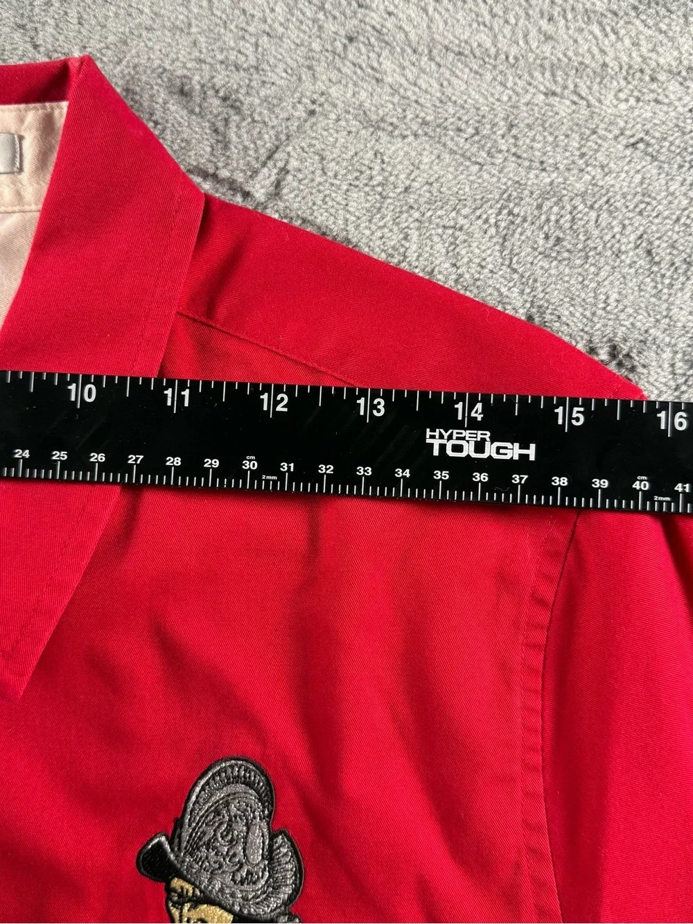 Port Authority Women’s Size M Red Long Sleeve Button-Up Shirt - Team Conquer